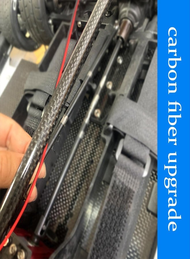 قضيب دعم مركزي ARA320503 لسيارات Arrma 1/8 6S Kraton V5/Talion RC، طقم قضيب دعم مركزي، قضيب دعم الهيكل المركزي العلوي، قطعة غيار خفيفة الوزن لنهاية عمود الإطار الأمامي - Image 5